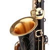 Muslady Saxophone Black Paint Sax Mib pour étudiant débutant Joueur intermédiaire