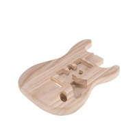 Muslady ST01-DT Corps de guitare non fini fabriqué à la main