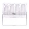 Muslady Ultra-Thin Guitar Fingertip Protector Anti-Slip Silicone Finger Guard Cover Left-Hand Finger Caps Prevent Pain for Guitar Ukulele Stringed Instrument (4 Pcs)