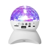 Muslady Wireless BT Music Speaker Colorful LED Crystal Rotating Ball Light