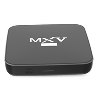 MXV Smart TV Box Android 11.0 2.4G WiFi Amlogic S905W2 Quad Core H.265 TV décodeur Support 4K lecteur multimédia avec télécommande