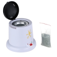 Nail Art vapeur Autoclave Ciseaux Manucure stérilisateur Machine avec 150g désinfection verre perle 220V shuffle MP3