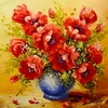 NAIYUE 12 * 12 pouces / 30 * 30 cm BRICOLAGE 5D Diamant Peinture Kit Peinture Fleurs Motif Strass Mosa que Broderie Point De Croix Artisanat Maison Mur Décor