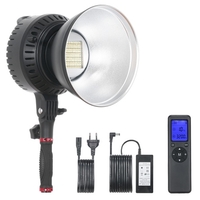 Namolit CL-60B 60W Lampe de studio professionnelle LED Lampe vidéo bicolore Température 3200K-5600K avec Bowens Mount Protector Réflecteur Diffuseur Télécommande pour Studio Photographie en extérieur Portrait Enregistrement vidéo
