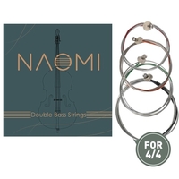 NAOMI Double Bass ContraBass Strings Pièces de rechange Jeu de cordes en acier