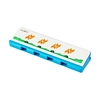 NAOMI enfants Harmonica Harmonica diatonique en plastique avec 4 trous 8 Notes Instrument de musique jouet pour garçons filles 1 pièces