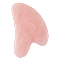 Naturel Rose Quartz Stone Guasha Visage Visage Cou Corps Gua Sha Conseil Masseur