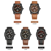 NAVIFORCE Man Fashion Casual Sport Montre Montre 3ATM résistant à l