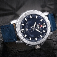 NAVIFORCE Refroidir Lumineux Quartz Hommes Montre 3ATM Étanche À L