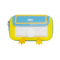 NBX Mignon Étui À Crayons Grande Capacité avec Fermeture Éclair Brace Stylo Titulaire Boîte De Rangement Durable Papeterie Sac Organisateur Cadeau De Noël pour Enfants Étudiants Filles Garçons Fournitures Scolaires
