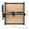 NEJE 3 Pro E30130 5500mW 450nm Machine de gravure Laser zone de travail 400*410mm Laser graveur imprimante Portable sculpteur bricolage Laser graveur Compatible avec le logiciel LaserGRBL