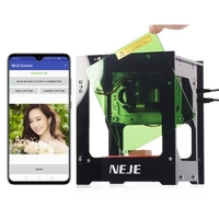 NEJE DK-8-KZ 3000mW graveur Laser 445nm Smart AI Mini Machine de gravure prend en charge l