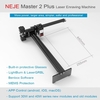 NEJE Master 2 Plus Laser graveur Machine Laser Cutter CNC routeur avec 30W tête Laser focalisable contrôle d