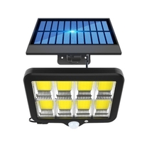 Énergie solaire 160 pièces COB Projecteur Spot Lampe Sensible à Induction de Mouvement Humain / Capteur PIR Lumière Solaire