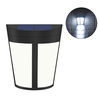Énergie solaire 6 LED Applique murale Lampe extérieure murale Contrôle de la lumière sensible IP65 Résistance à l