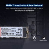 Netac N930E Pro M.2 2280 SSD 512 Go NVMe PCIe Gen3 * 4 Lecteur Flash NAND 3D MLC / TLC