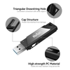 Netac U336 USB3.0 128 Go U Disk Protection en écriture haute vitesse portable Clé USB Compatibilité large Noir