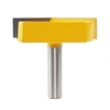 Nettoyage des mèches de toupie inférieures avec un diamètre de coupe de tige de 1/2 pouce pour une mèche de toupie de rabotage de surface