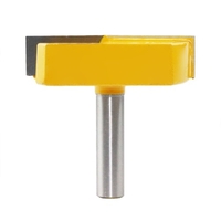 Nettoyage des mèches de toupie inférieures avec un diamètre de coupe de tige de 1/2 pouce pour une mèche de toupie de rabotage de surface