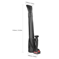 Nettoyant domestique rechargeable pour ventilateur de dépoussiérage de ventilateur électrique haute puissance