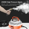 Nettoyeur à vapeur à main de 2500W Machine de nettoyage à vapeur sous pression à haute température avec tête de brosse