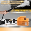 Nettoyeur à vapeur portatif de 2600W Machine de nettoyage à vapeur à haute température sous pression (injection directe)