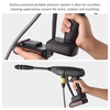 Nettoyeur haute pression sans fil Portable pour laver les voitures Fleurs Sols Bardage Clôtures avec batterie 24 V Accessoires Chargeur 5 m Tuyau d