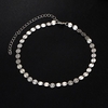 New Fashion Jewelry Personnalité Design simple Retro Alloy Bright Sequin Women Bracelet Pendentif Chaîne