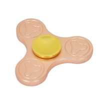 New Hot Mini haut de gamme en métal en alliage de zinc Tri Fidget main Finger Spinner Spin Triangle Widget Mise au point Jouet EDC Pocket Desktoy cadeau pour les adultes TDAH enfants soulager l