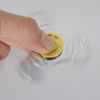 New Hot Mini haut de gamme en métal en alliage de zinc Tri Fidget main Finger Spinner Spin Triangle Widget Mise au point Jouet EDC Pocket Desktoy cadeau pour les adultes TDAH enfants soulager l