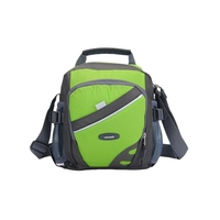 New Unisexe Nylon Sac bandoulière Contraste Etanche Couleur Zipper multi-poches Sport Casual Outdoor Petits Sacs à main