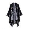 New Women Knitted Poncho Cape Star Chandail Cardigan Surdimensionné Echarpe Châle Long Cashmere Pashmina