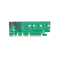NGFF M.2 B Key Adaptateur carte convertisseur SATA-Bus SSD vers SATA3 Slot PCI Express avec dissipateur thermique Câble SATA Prend en charge 2230 2242 2260 2280 M.2 SSD (Noir)