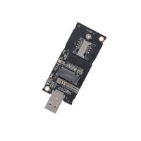 NGFF M.2 Key B to USB 3.0 Adaptateur Convertisseur Carte Board PC de bureau Ajouter carte avec fente pour carte SIM