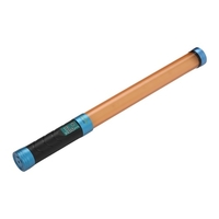 NiceFoto TC-288 Lumière vidéo bicolore RVB LED portable 3000K-9000K & Gradient Color Light Bar Tube magique CRI 95+ avec batterie Li-ion NP-F550 et chargeur de voyage pour la photographie créative Éclairage vidéographique