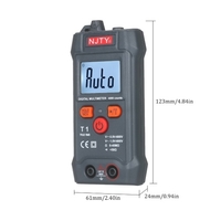 NJTY Multimètre numérique LCD de la taille d