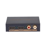 NK-912 Répartiteur HDMI 2 ports Commutateur vidéo Extracteur audio Audio EDID Setting 2 Sortie HDMI US Plug
