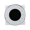 Noir BAC-5000 95 ~ 240VAC Système de refroidissement à deux canaux Écran tactile numérique à cristaux liquides 5 + 2 Mémoire de données programmables hebdomadaire Unité de bobine de ventilateur Climatisation centrale Thermostat de salle de CVC