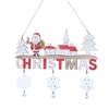 Noël Haning Porte Pendentifs En Bois Joyeux Noël Plaque Signe De Noël Porte Tenture Murale Signe De Noël