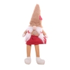 Noël sans visage poupée ornement mignon longues jambes de bande dessinée