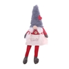 Noël sans visage poupée ornement mignon longues jambes de bande dessinée