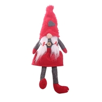 Noël sans visage poupée ornement mignon longues jambes de bande dessinée