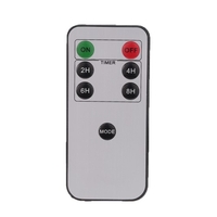 Noël Starry chaîne lumière 40 LEDs 3m / 10ft Fonction minuterie avec télécommande Lampe fée pour Christams Halloween Festive Décoration de contrôle à piles