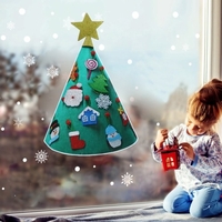 Noël Windows Sticker Sticker Mural DIY Décoration de la Maison Arbre de Noël pour Décorations de Noël