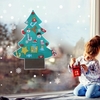 Noël Windows Sticker Sticker Mural DIY Décoration de la Maison Arbre de Noël pour Décorations de Noël