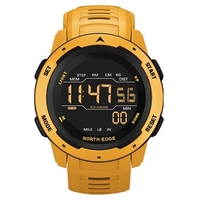 North Edge Montres étanches de sport numérique pour hommes