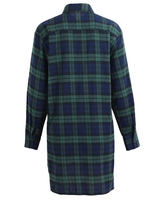 Nouveau Automne Femmes Surdimensionné Plaid Tartan Chemise Boutons Poche Turn-down Collar À Manches Longues Baggy Check Blouse T-shirt