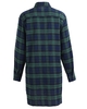 Nouveau Automne Femmes Surdimensionné Plaid Tartan Chemise Boutons Poche Turn-down Collar À Manches Longues Baggy Check Blouse T-shirt