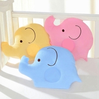 Nouveau Bébé Doux Doux Oreillers De Coton Éléphant Forme Oreillers Tête Positionneur De Sommeil Anti-basculement Peau Vêtements De Nuit Literie