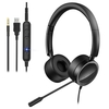Nouveau casque téléphonique Bee H360 3, 5 mm / USB filaire avec microphone